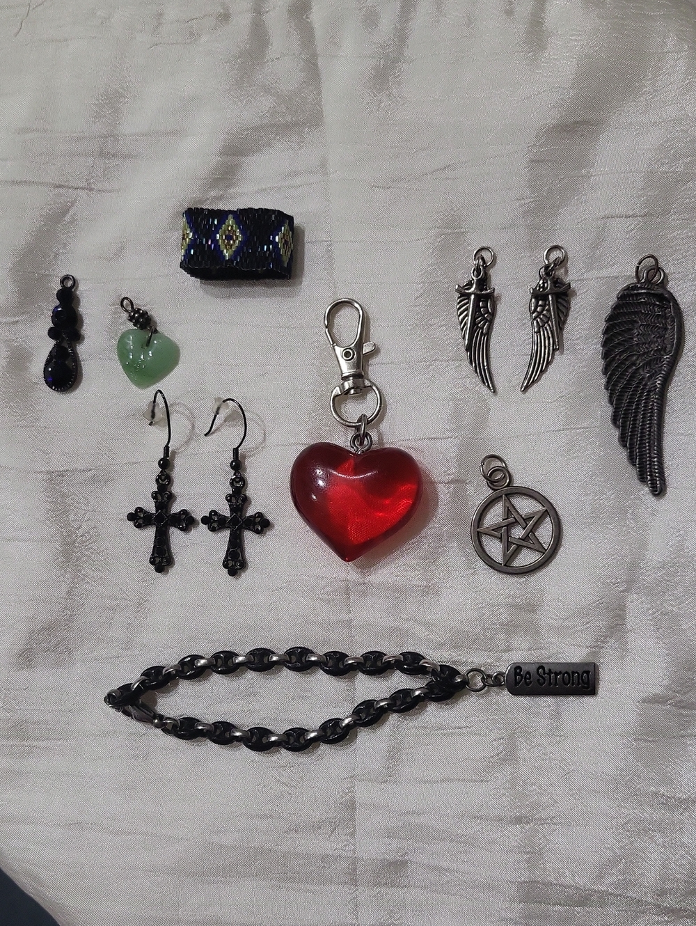 Goth Jewelry Lot